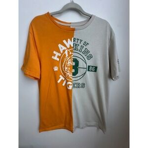 LOT OF 2 Stranger Things Mens Large Shirts Hawkins High Split Tshirt & Muscle T